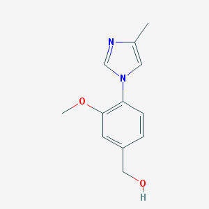(3-Methoxy-4-(4-Methyl-1H-iMidazol-1-yl)phenyl)Methanol