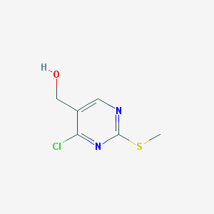 (4-Chloro-2-methylsulfanyl-pyrimidin-5-yl)-methanol