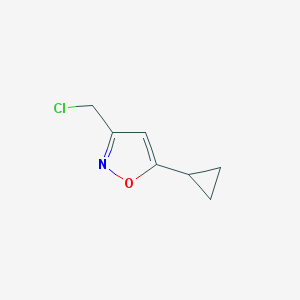 3-(chloroMethyl)-5-cyclopropylisoxazole