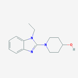 1-(1-Ethyl-1H-benzoimidazol-2-yl)-piperidin-4-ol