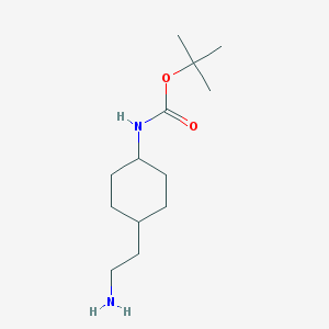 [4-(2-Amino-ethyl)-cyclohexyl]-carbamic acid tert-butyl ester