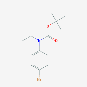 (4-Bromo-phenyl)-isopropyl-carbamic acid tert-butyl ester
