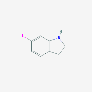 6-IODO-2,3-DIHYDRO-1H-INDOLE HYDROCHLORIDE