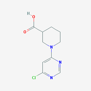 1-(6-Chloro-pyrimidin-4-yl)-piperidine-3-carboxylic acid