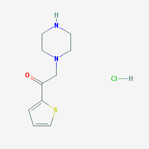 2-Piperazin-1-yl-1-thiophen-2-yl-ethanone hydrochloride