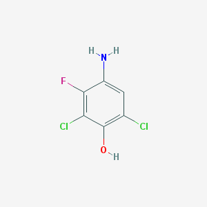 Phenol, 4-amino-2,6-dichloro-5-fluoro-