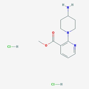 4-Amino-3,4,5,6-tetrahydro-2H-[1,2']bipyridinyl-3'-carboxylicacid methyl ester hydrochloride