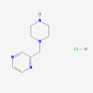 2-(piperazin-1-ylmethyl)pyrazine hydrochloride
