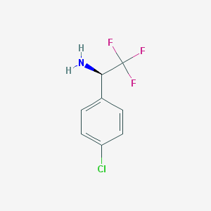 (R)-2,2,2-Trifluoro-1-(4-chloro-phenyl)-ethylamine