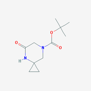 5-Oxo-4,7-diaza-spiro[2.5]octane-7-carboxylic acid tert-butyl ester
