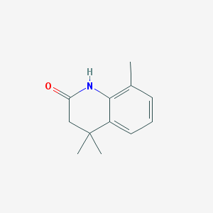 4,4,8-Trimethyl-3,4-dihydro-1H-quinolin-2-one