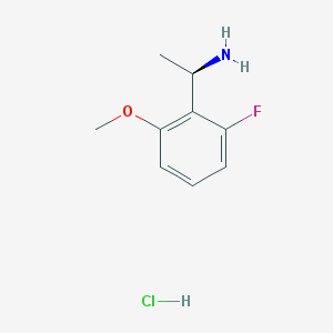 (1R)-1-(6-FLUORO-2-METHOXYPHENYL)ETHYLAMINE hydrochloride