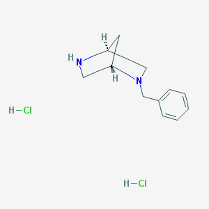 (1S,4S)-2-Benzyl-2,5-diazabicyclo[2.2.1]heptane dihydrochloride