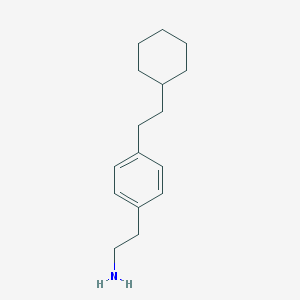 2-[4-(2-Cyclohexyl-ethyl)-phenyl]-ethylamine