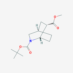 (1S,4R,6S)-2-tert-Butyl 6-Methyl 2-azabicyclo[2.2.2]octane-2,6-dicarboxylate