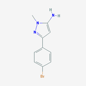 5-(4-Bromo-phenyl)-2-methyl-2H-pyrazol-3-ylamine