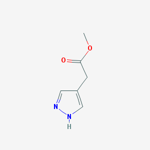 (1H-Pyrazol-4-yl)-acetic acid methyl ester