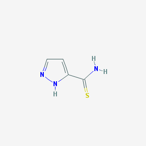 2H-Pyrazole-3-carbothioic acid amide