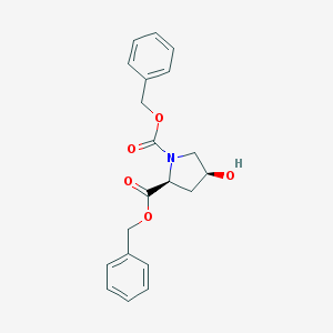 (2s,4s)-dibenzyl 4-hydroxypyrrolidine-1,2-dicarboxylate