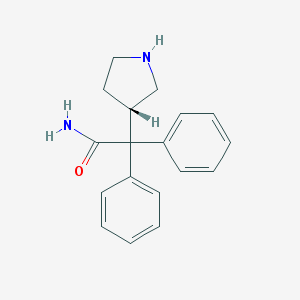 (S)-2,2-Diphenyl-2-(pyrrolidin-3-yl)acetaMide