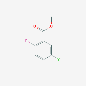5-Chloro-2-fluoro-4-methyl-benzoic acid methyl ester