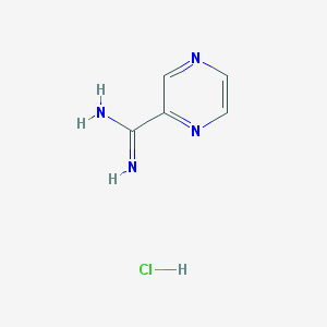 pyrazine-2-carboximidamide hydrochloride