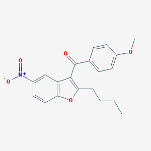 (2-butyl-5-nitrobenzofuran-3-yl)(4-Methoxyphenyl)Methanone