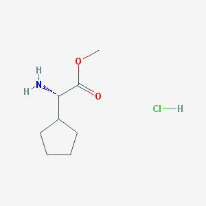 (S)-Methyl 2-aMino-2-cyclopentylacetate hydrochloride