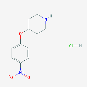 4-(4-Nitro-phenoxy)-piperidine hydrochloride