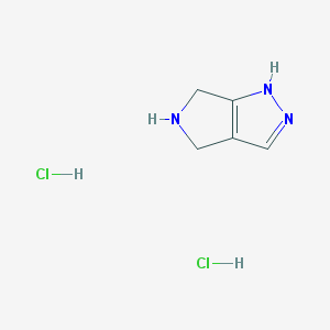 1,4,5,6-Tetrahydro-pyrrolo[3,4-c]pyrazole dihydrochloride