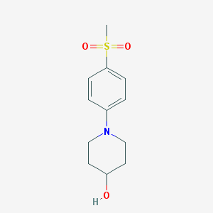 1-(4-Methanesulfonyl-phenyl)-piperidin-4-ol