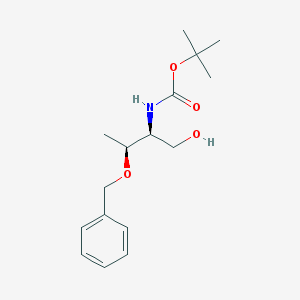 tert-Butyl ((2S,3S)-3-(benzyloxy)-1-hydroxybutan-2-yl)carbaMate