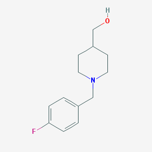 [1-(4-Fluoro-benzyl)-piperidin-4-yl]-methanol
