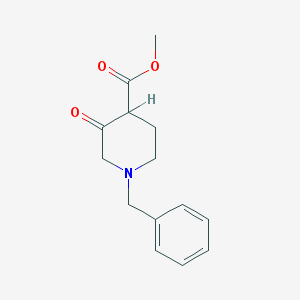 ethyl 1-benzyl-3-oxopiperidine-4-carboxylate hydrochloride