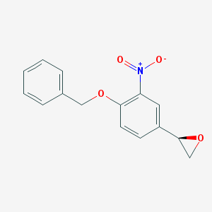 (R)-2-(4-(benzyloxy)-3-nitrophenyl)oxirane