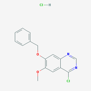 7-Benzyloxy-4-chloro-6-methoxy-quinazoline hydrochloride