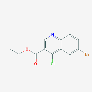 ethyl 6-broMo-4-chloroquinoline-3-carboxylate