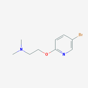 [2-(5-Bromo-pyridin-2-yloxy)-ethyl]-dimethyl-amine