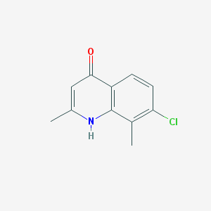 7-Chloro-2,8-diMethylquinolin-4-ol