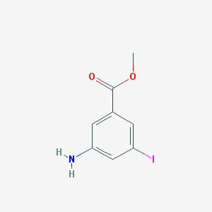 3-Amino-5-iodo-benzoic acid methyl ester