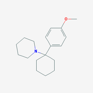 1-(1-(4-Methoxyphenyl)cyclohexyl)piperidine