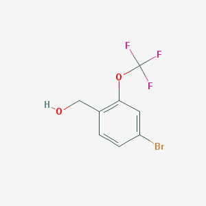 (4-Bromo-2-trifluoromethoxy-phenyl)-methanol