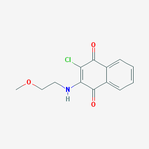 2-Chloro-3-((2-Methoxyethyl)aMino)naphthalene-1,4-dione