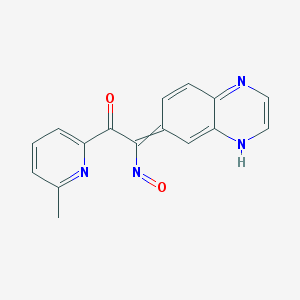 Ethanedione,(6-Methyl-2-pyridinyl)-6-quinoxalinyl-, 1-oxiMe