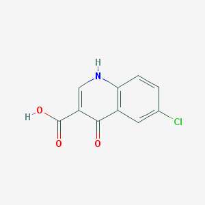 6-Chloro-4-hydroxyquinoline-3-carboxylic acid