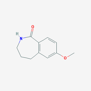 7-Methoxy-2,3,4,5-tetrahydro-benzo[c]azepin-1-one