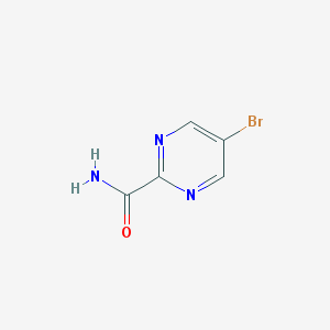 5-Bromo-pyrimidine-2-carboxylic acid amide