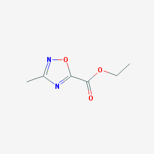 3-Methyl-[1,2,4]oxadiazole-5-carboxylic acid ethyl ester