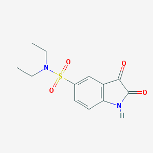 2,3-Dioxo-2,3-dihydro-1H-indole-5-sulfonic acid diethylamide