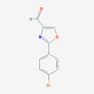 2-(4-Bromo-phenyl)-oxazole-4-carbaldehyde